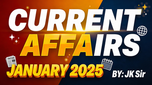 Current Affairs January part 01